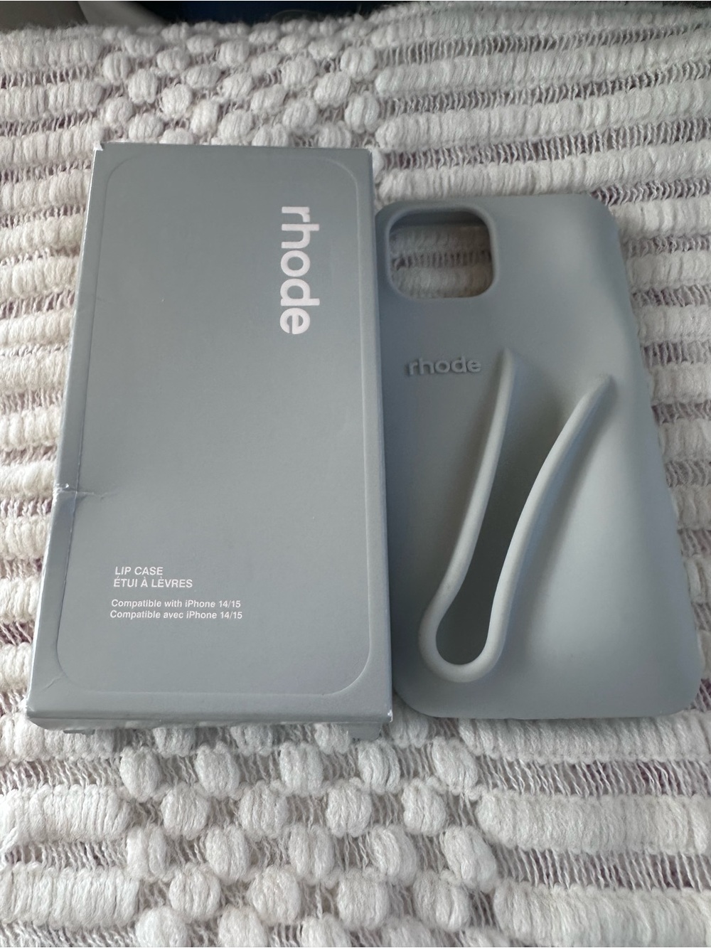 RHODE Lip Case in Grey
